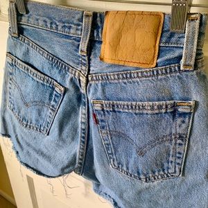 Vintage Levi’s High Waisted Shorts